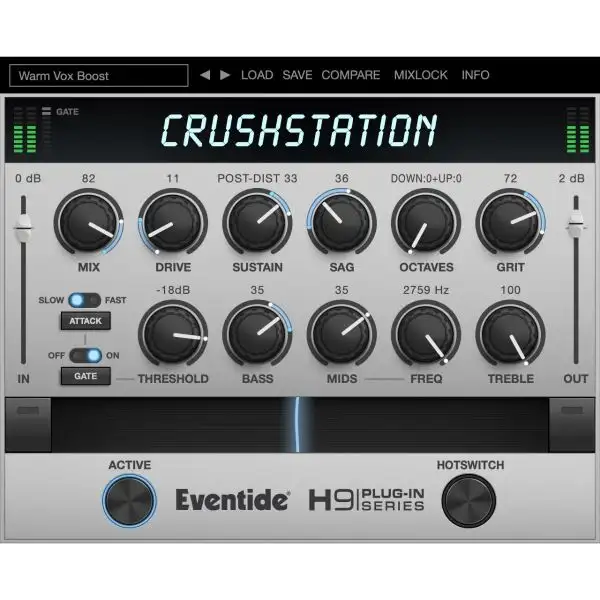 Brand new ๐ Eventide CrushStation Overdrive/Distortion - Electronic Delivery ๐คฉ