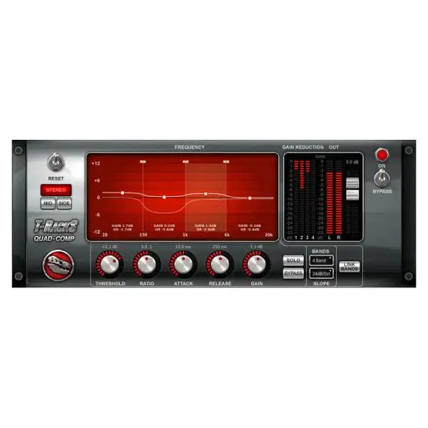 Outlet π IK Multimedia T-RackS Quad Comp - Electronic Delivery π