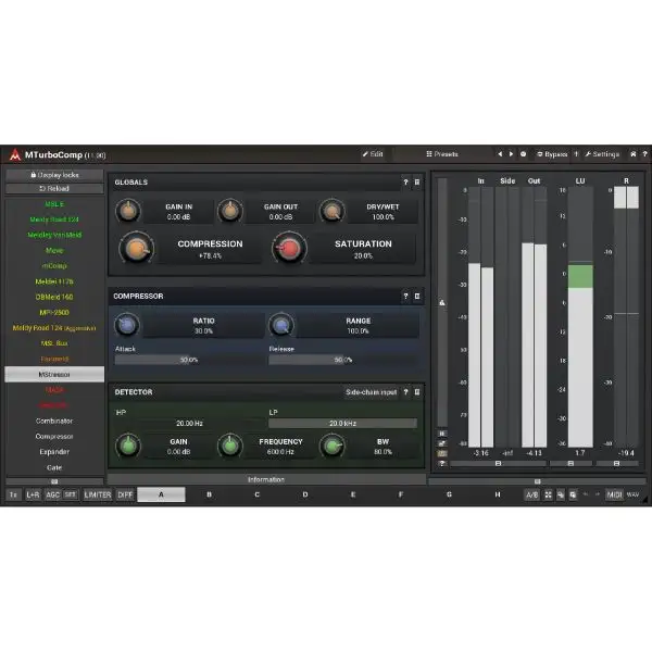 Best reviews of π MeldaProduction MTurboComp - Electronic Delivery β