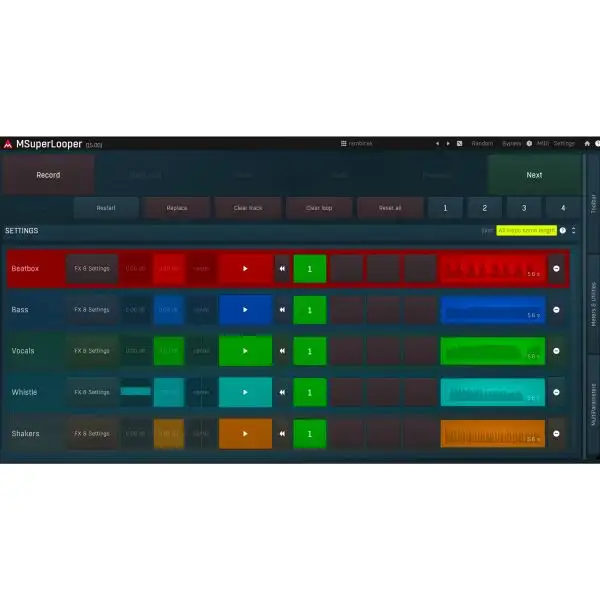 Brand new π MeldaProduction MSuperLooper π