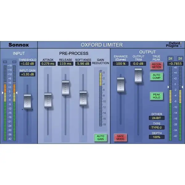 Wholesale β Sonnox Oxford Limiter V3 Native Plug-In - Electronic Delivery π