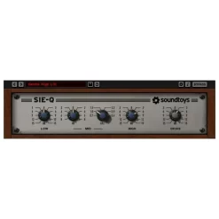 Coupon 🧨 Soundtoys Sie-Q 5 - Electronic Delivery 👏