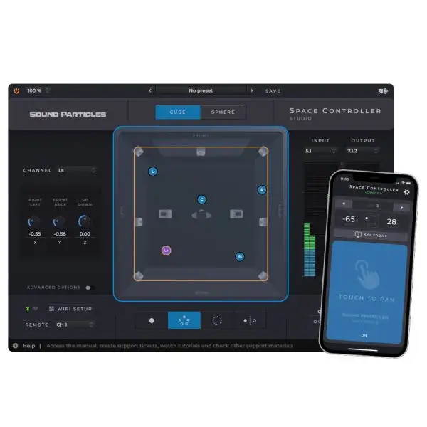Outlet β¨ Sound Particles Space Controller Plug-In π₯°