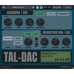 New 🤩 TAL SOFTWARE DAC Bit Crusher 👏