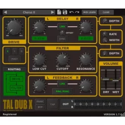 Best deal 🔔 TAL SOFTWARE Dub-X Delay ✔️