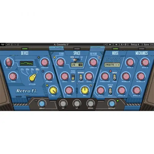 Best deal π Waves Retro Fi Analog Lo-Fi FX Plug-in - Electronic Delivery π
